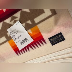 Pendleton Chief Joseph Blanket 64x80 ivory